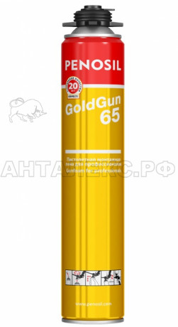 Пена мон Penosil GoldGun 65, 875мл Проф(золот.баллон)