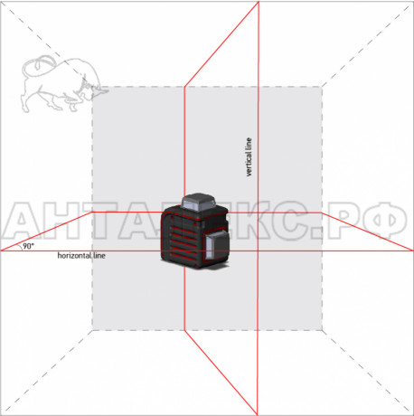 Построитель лазерных плоскостей ADA Cube 2-360 Home Edition