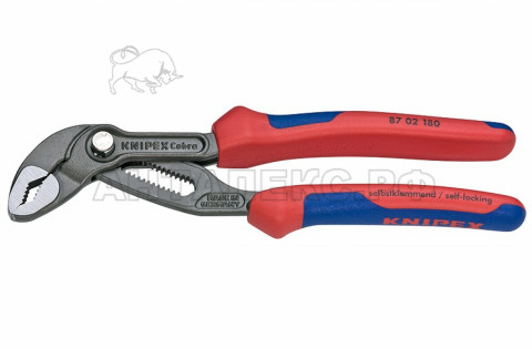 Клещи "КОБРА" сантехнические Knipex KN-8702180