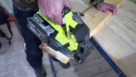 Пила акк. дисковая Ryobi R18CS-0