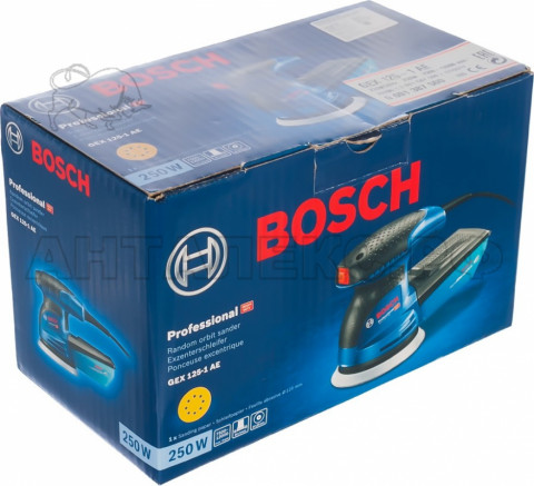 Шлифмашина эксцентриковая Bosch GEX 125-1 AE