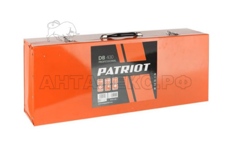 Молоток отбойный PATRIOT DB 400, мощность 1500Вт, энергия удара 45 Дж, 1400 уд./мин., 2 зубила
