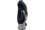 Перчатки порезостойкие трикотажные EOS NOCUT VV910 с двойным нитриловым покрытием, р.9 желт/сер/черн