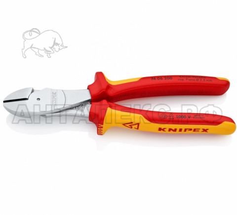 Бокорезы силовые Knipex VDE 1000 V KN-7406200