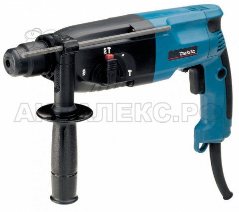 Перфоратор Makita HR 2450X8 SDS+ 780Вт 2.7Дж наб.буров