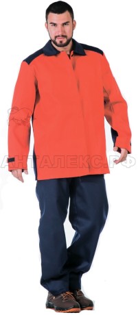 Кос. Марс плюс" тк.Флеймшилд 400 огнестой.отд. БР крас\син 52-54\3-4