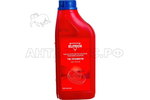 Масло Elitech 2005.000100 1л. трансмиссионное для редукторов (полусинтетическое)