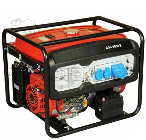 Генератор бенз. Elitech БЭС 6500 Е 5,5 кВт 220В