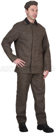 Костюм КЩС Сукно. курт., бр., берет 523 серый