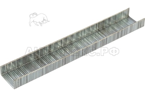 Скобы для степлера прямоугольные Hobbi   1000шт  11,3х 6мм