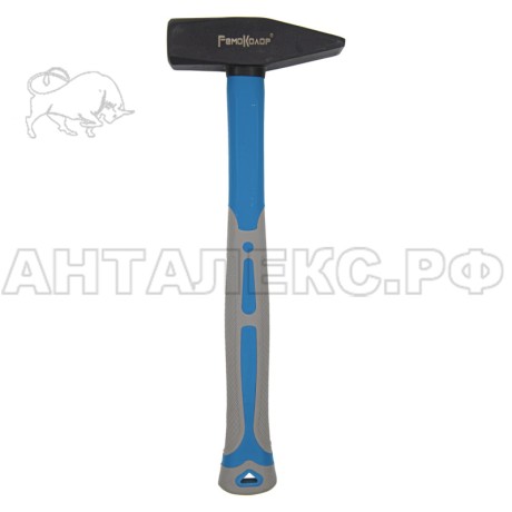Молоток слесарный, ручка из стекловолокна, 1000г.