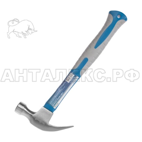 Молоток столярный, ручка из стекловолокна, 450г.