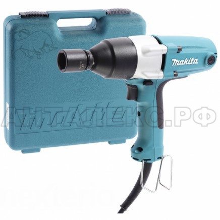 Гайковерт Makita TW 0200 380Вт квадрат 1/2" 2200у/м 200Hm 2,2кг