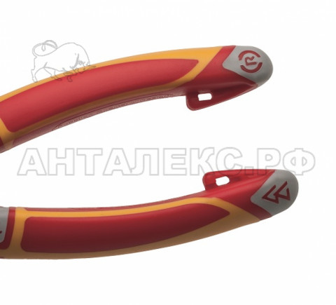 Длинногубцы NWS 170мм загнутые с резцом