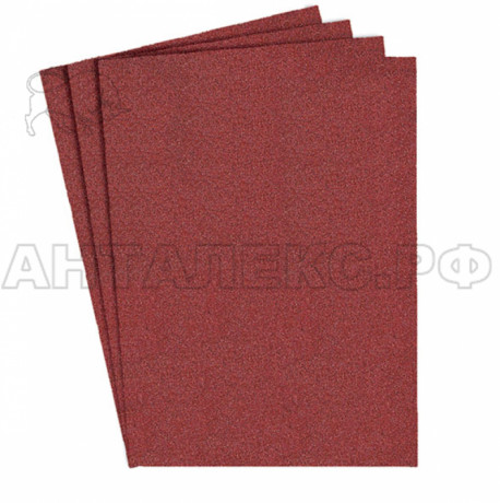 Шлифовальные шкурки Hardax на бумажной основе Р80, лист 220х270мм (1уп-10шт)