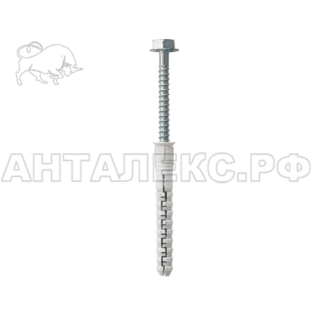 Дюбель+шуруп КРК-10х115N (1уп/50шт)