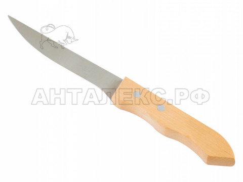 Нож для рыбы с деревянной ручкой 267/135мм