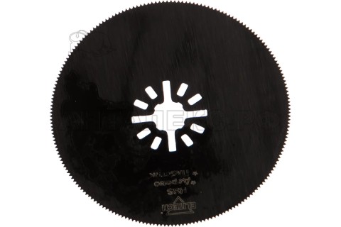 Насадка к мультитулу Elitech.HSS,по дереву.пластик,шир.80мм.глуб.0,65мм