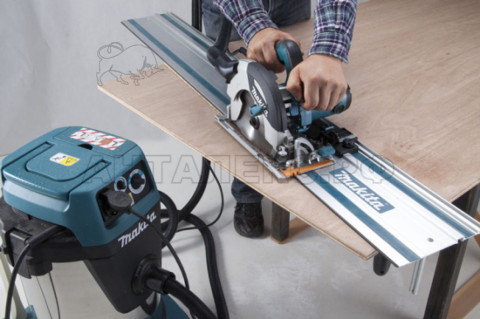 Пила дисковая Makita HS7100К .1400Вт,гл.пропила 67мм, наруж.d190мм, посад.d30мм