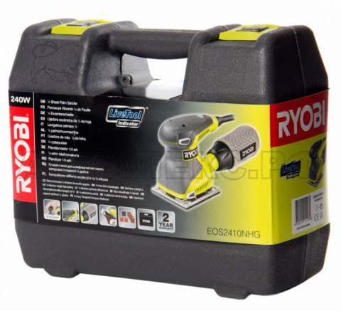 Шлифмашина вибрационная Ryobi EOS2410NHG