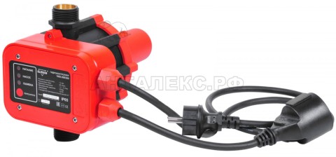 Гидроконтроллер ELITECH,макс,ток 10 А,мощность 0.8-1.6 кВт,расх,воды 80 л/мин