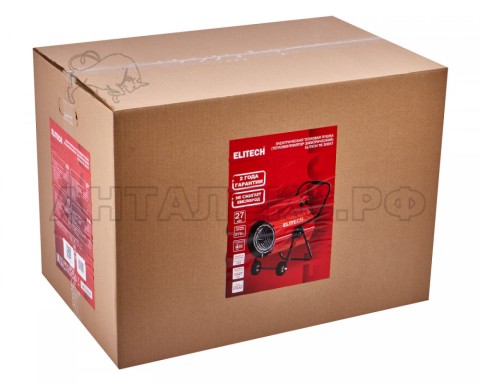 Пушка тепловая ELITECH ТВ 30ЕКТ