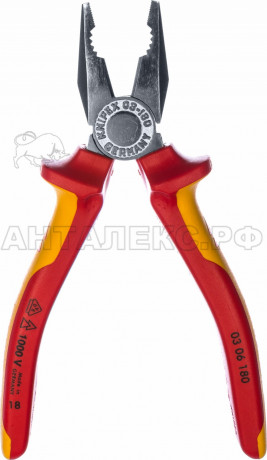 Пассатижи 1000V Knipex KN-0306180