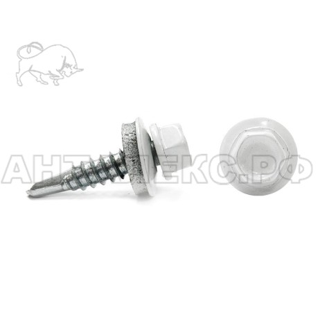 Саморезы кров.оцинк КР с ZP 9003 (белый)-4,8х70