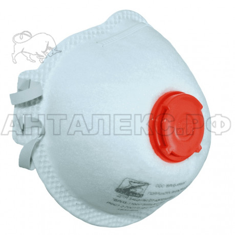 Респиратор фильтрующий "Бриз-1104-1к " противоаэрозольный FFP3 с клапаном