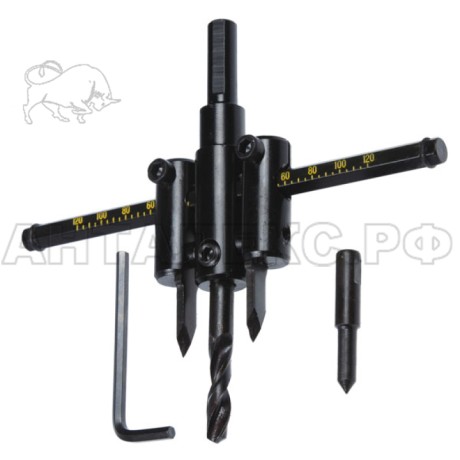 Сверло по дереву регулируемое, 30-120м