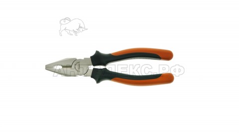 Пассатижи Sturm! 200мм ОСОБО ПРОЧНЫЕ ГУБКИ, 2-х компонентные рукоятки (Profi)