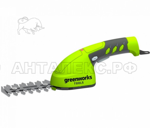 Аккумуляторные садовые ножницы Greenworks  7,2В