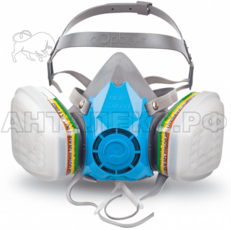 Полумаска изолирущая УНИКС 1000 Рост 2