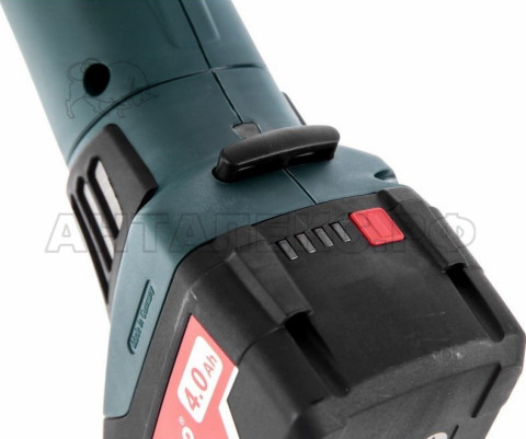 УШМ акк.Metabo W 18  LTX 125  1х4,0 Ач+ЗУ ASC55