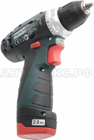 Винтоверт акк. Metabo PowerMaxx BS 10.8В 2х2.0,LC40,патр.,кейс