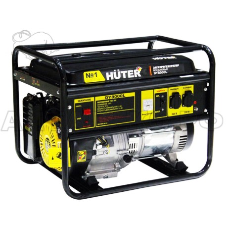 Электрогенератор DY8000L Huter  64/1/33