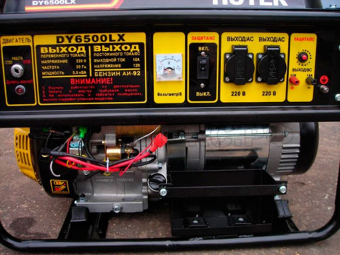 Электрогенератор DY6500LX-электростартер Huter  64/1/7