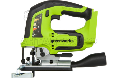 Лобзик Greenworks 24 В (без аккумуляторной батареи и зарядного устройства)