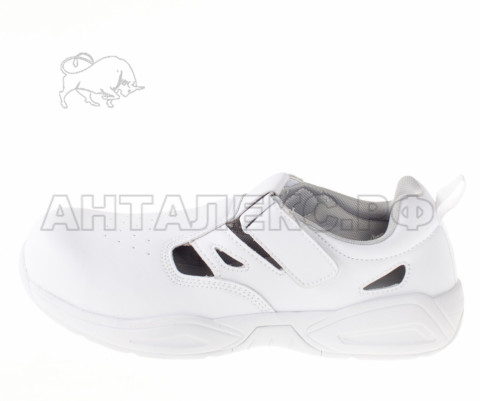 Туфли с перфорацией (сандалии) White GRIP PROTECTION c поликарбонатным подноском р.42