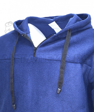 Куртка "Etalon Travel TM Sprut" флисовая с капюшоном, цв. т/синий 52-54/170-176