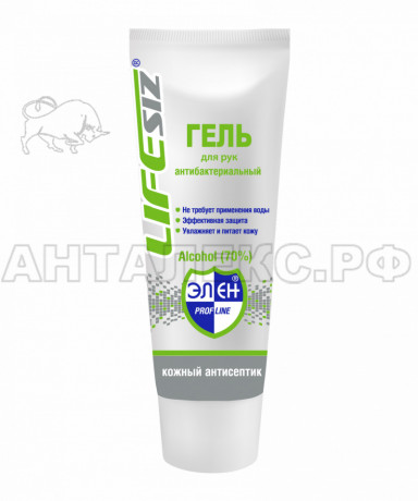 Гель для рук с антибактериальным эффектом " ЭЛЕН" спиртовый  100мл