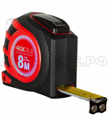 Измерительная рулетка RGK RL8, 8м  776936