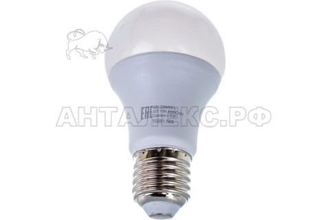 Лампа Ресанта, светодиодная LL-R-A60-11W-230-3K-E27 (груша, 11Вт, тепл., Е27)