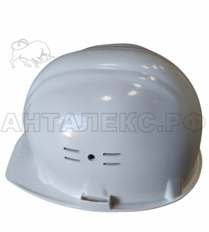 Каска защитная  ИСТОК ,реечный механизм, цв.белый