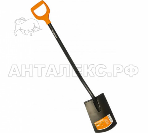 Лопата Fiskars садовая с закругленным лезвием Solid   1026683