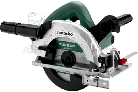 Пила дисковая Metabo KS 165, 1050вт, 57мм