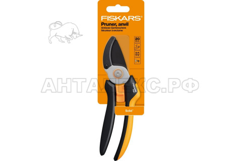 Секатор Fiskars контактный Solid P361  1057165
