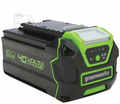 Аккумулятор GreenWorks G40B4, 40V, 5 А.ч