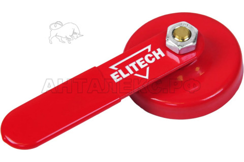 Фиксатор массы магнитный ELITECH 0606.018800, с винтом для фиксации сварочного кабеля