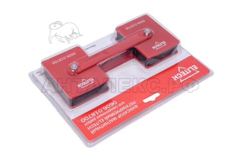 Фиксатор магнитный регулируемый ELITECH 0606.018700, угол фиксации от 0 до 360 градусов.